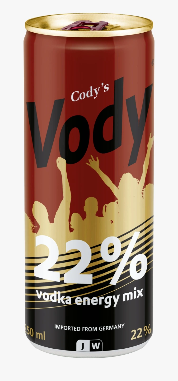 Vody Energy Mix Vodka 22% 250ml